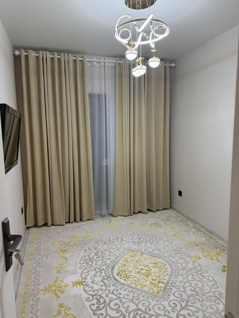 3-Room Apartment in Guliston — Fresh Renovation